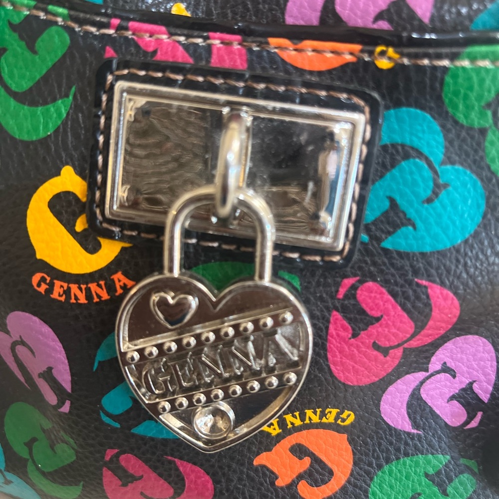 Genna by Anna De Rossi multicoloured handbag #y2k #festival tote bag - Picture 5 of 15